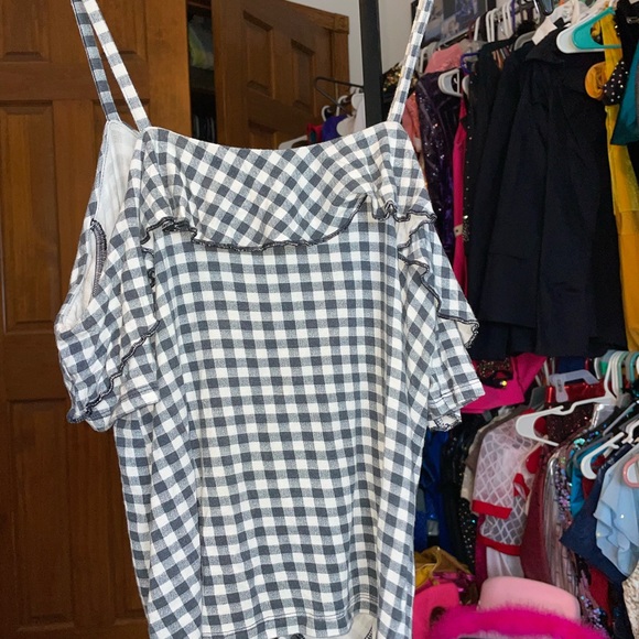 American Eagle gingham print top - Picture 3 of 5